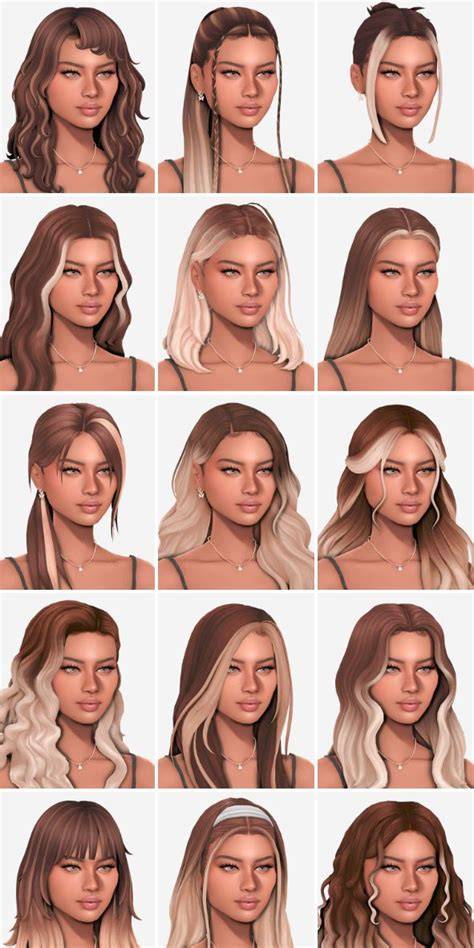 creative hair styles collection tutorial guide aesthetic collection