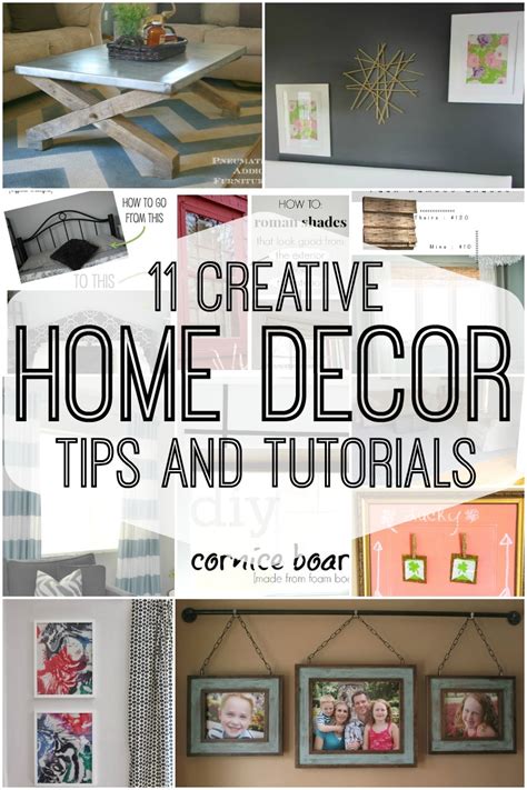 creative home decor tips examples tutorial