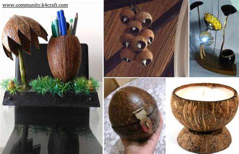 Creative Ideas With Coconut Shell
