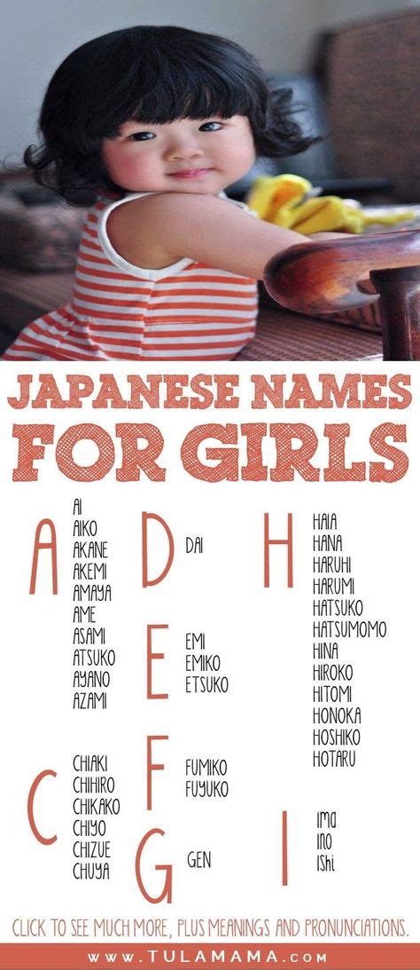 creative japanese names for girls