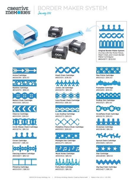 Creative Memories Border Punch