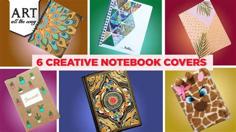 Creative Notebook Cover Design Handmade