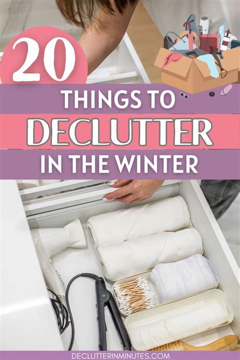 creative organization ideas for winter declutter  cozy up