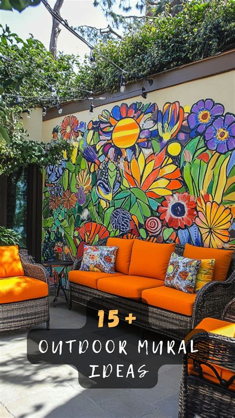 Creative Outdoor Wall Art