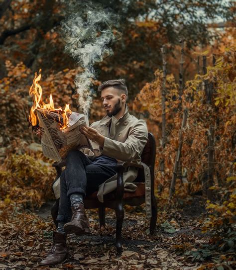 creative photography men