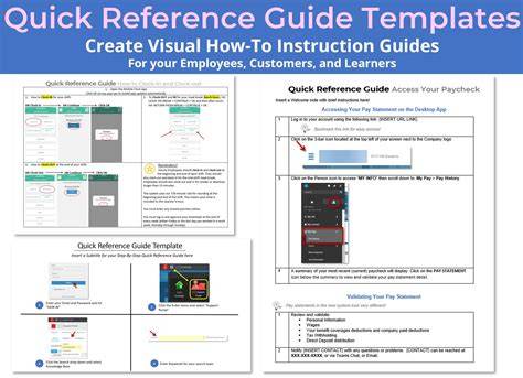 Creative Quick Guide Template
