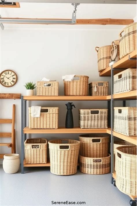 creative storage solutions neutral tones