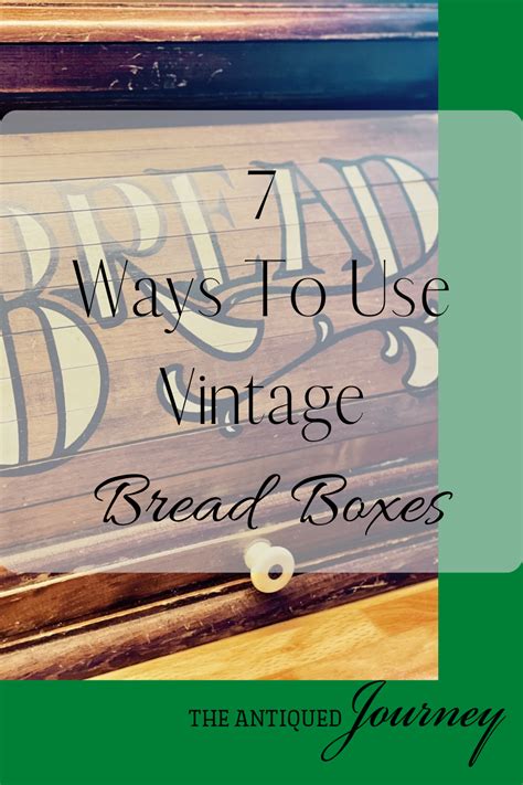 Creative Uses For Bread Boxes