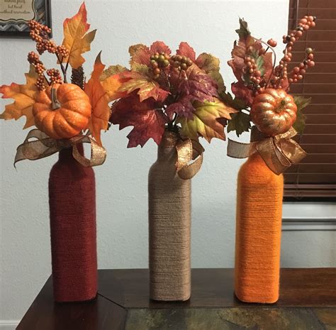 creative vases for fall unique autumn decor ideas