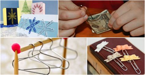 Creative Ways To Use A Paperclip