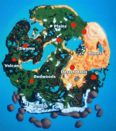 creatures of sonaria venue map