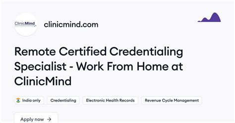 credentialing work from home