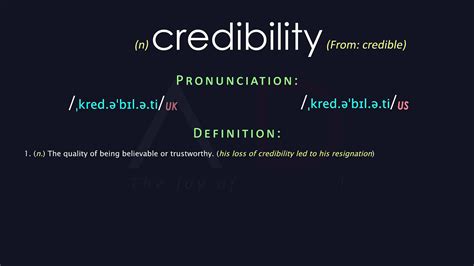 credibility meaning in sinhala