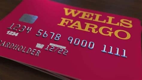 credit card account number wells fargo