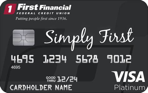 credit card first financial credit union