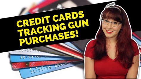 credit card reporting gun purchases