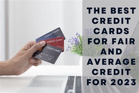 credit cards for those with fair credit