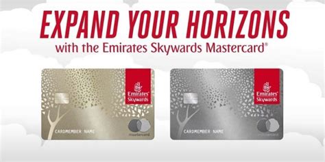 credit cards with emirates skywards
