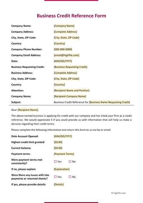 credit reference search