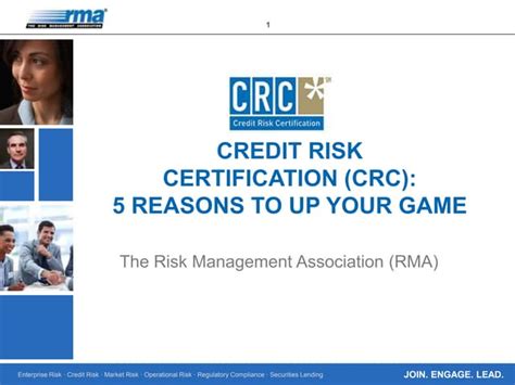 credit risk certification crc