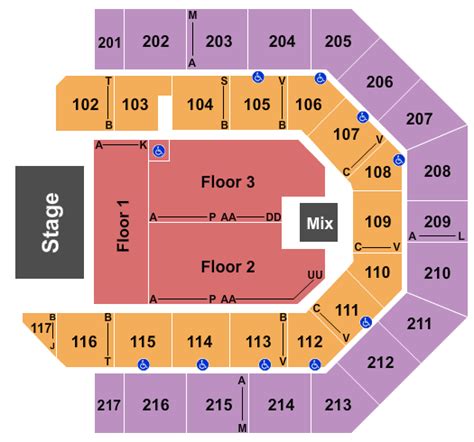 credit union 1 arena seating chart