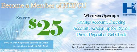 credit union special offers