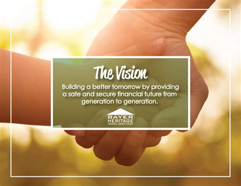 credit union vision statement examples