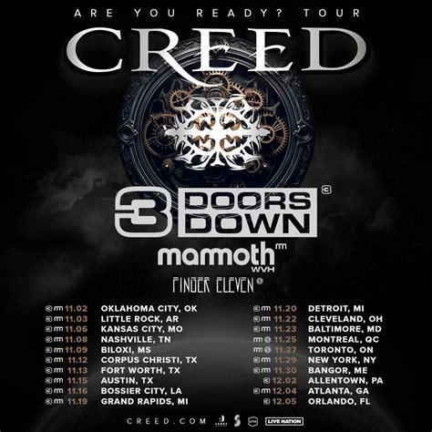 creed 2024 concerts