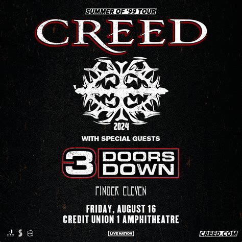 creed 3 doors down tickets