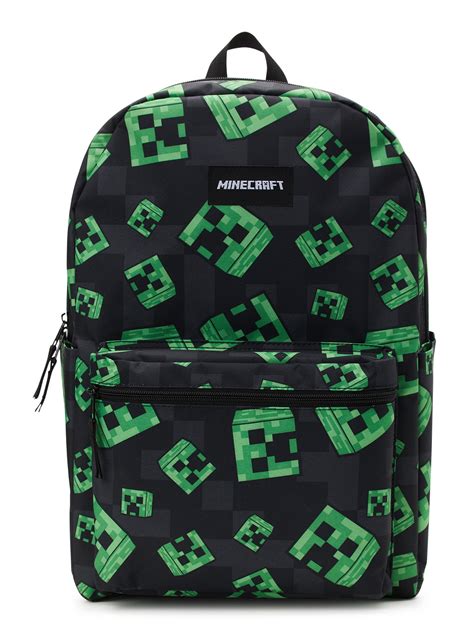 Creeper Minecraft Backpack