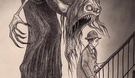 #Kunstzeichnungen | Scary drawings, Creepy drawings, Nightmares art