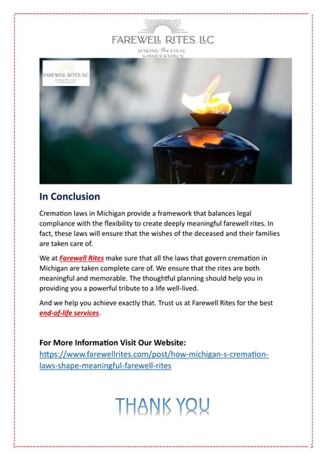 cremation conclusion