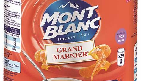 Creme Mont Blanc Grand Marnier Crème Dessert Au Façon (Thermomix