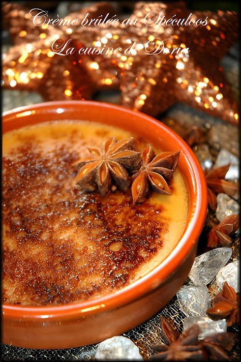 Crème brûlée au spéculoos