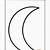 crescent moon stencil images letters of the alphabet