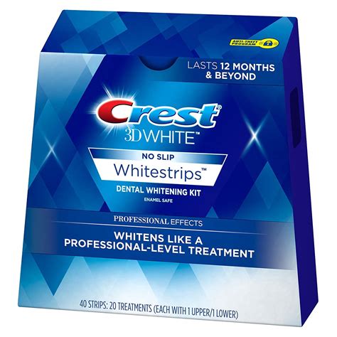 Crest 3D Whitestrips 1 Hour Express Teeth Whitening Kit 8 Strips EXP 11