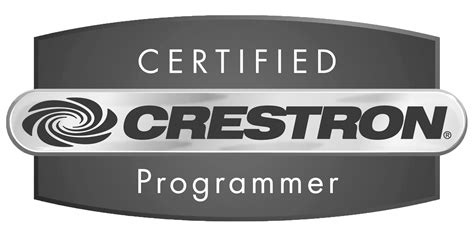 crestron programming certification