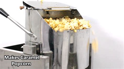 cretors caramel popcorn machine