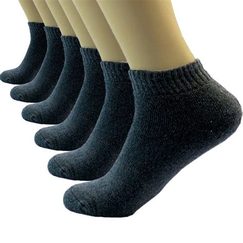 crew socks black ankle