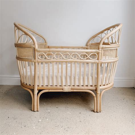 Crib Bed Wicker