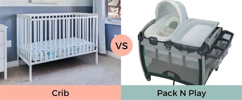 crib vs pack n play size