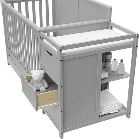 Crib With Changing Table Dimensions