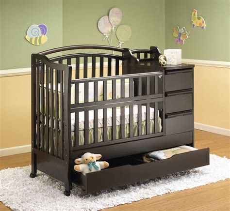 Crib With Storage And Changing Table