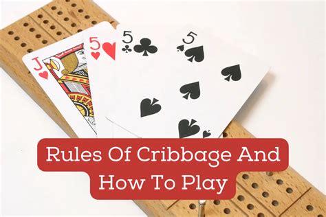 Cribbage Rules With Dice