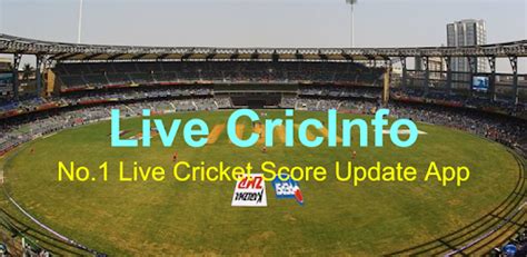 cricinfo live scores today in