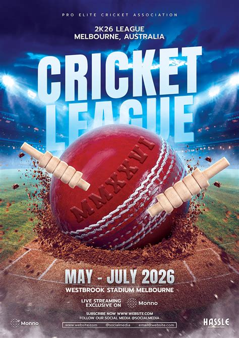 Cricket Advertisement Board Printable