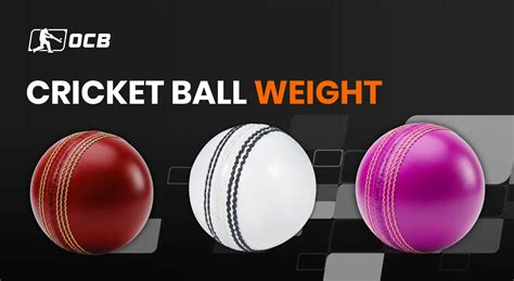Cricket Ball Weight Distribution