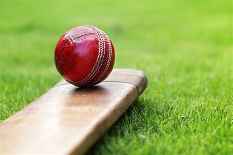 Cricket Bat And Ball Background