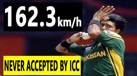 cricket fastest ball speed record