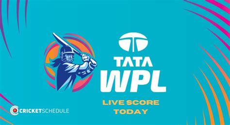 cricket live score women cricket wpl